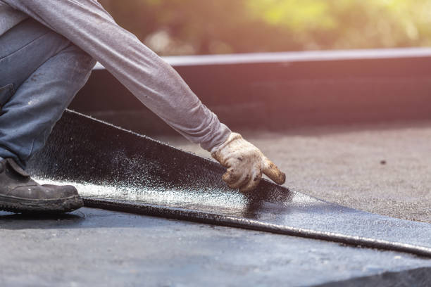 Professional Waterproofing technician working in Primm Springs, TN